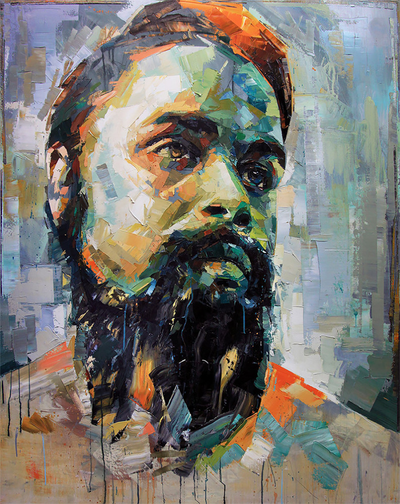 Joshua Miels人物肖像油画作品设计欣赏