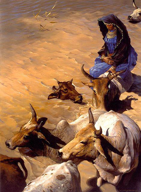 21张国外优秀漂亮的油画作品欣赏