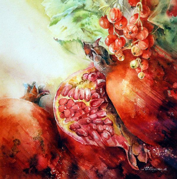 Marie Claire Moudru花卉绘画设计欣赏