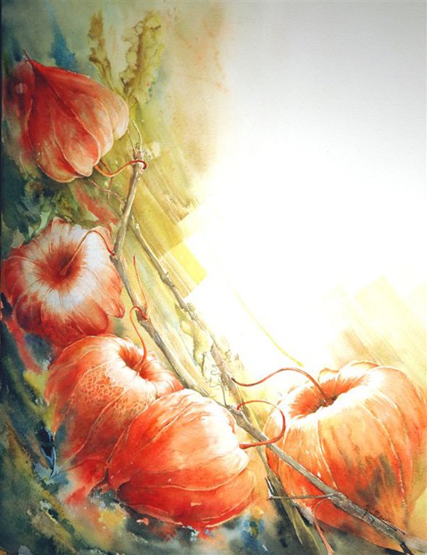 Marie Claire Moudru花卉绘画设计欣赏