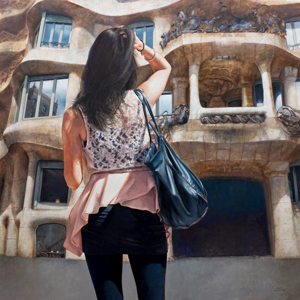 Marc Figueras街头写实人物绘画作品欣赏