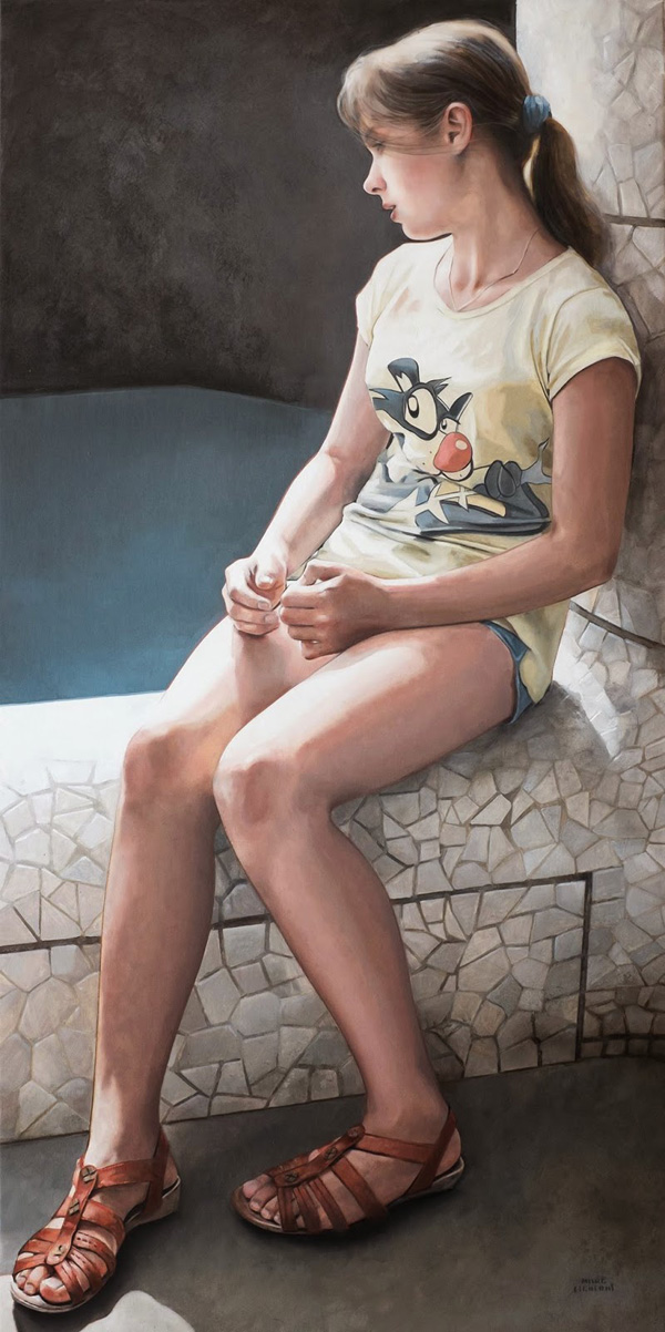 Marc Figueras街头写实人物绘画作品欣赏