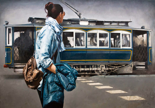 Marc Figueras街头写实人物绘画作品欣赏