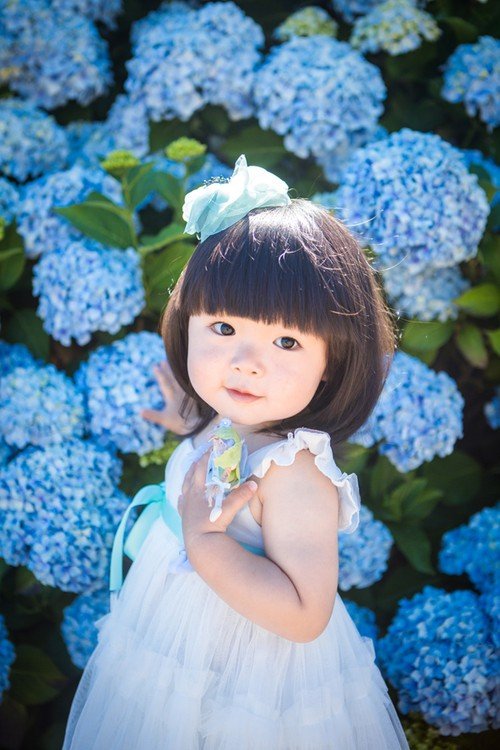 LR不改变整体色彩调亮儿童面部肤色