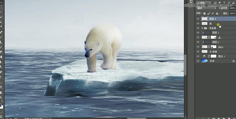 广告设计：用PS设计山地自行车宣传广告