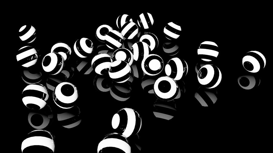 C4D教程:制作超简单小球动画