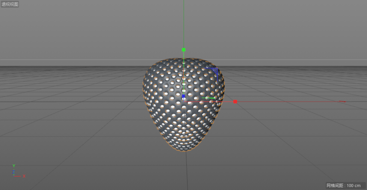 C4D制作逼真的草莓建模及渲染