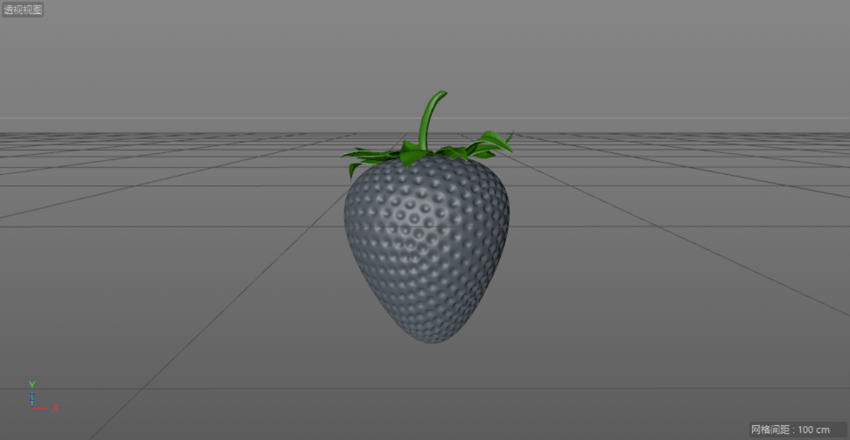 C4D制作逼真的草莓建模及渲染