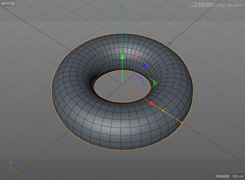 C4D详解甜甜圈美食的建模及渲染