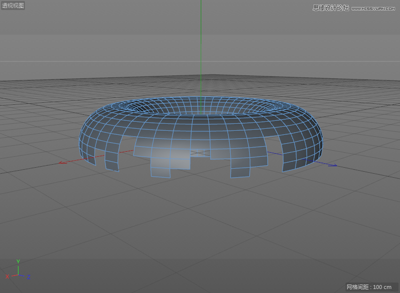 C4D详解甜甜圈美食的建模及渲染