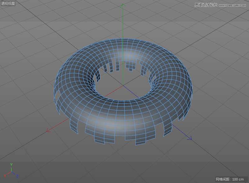 C4D详解甜甜圈美食的建模及渲染