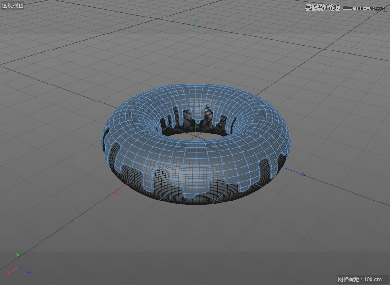 C4D详解甜甜圈美食的建模及渲染