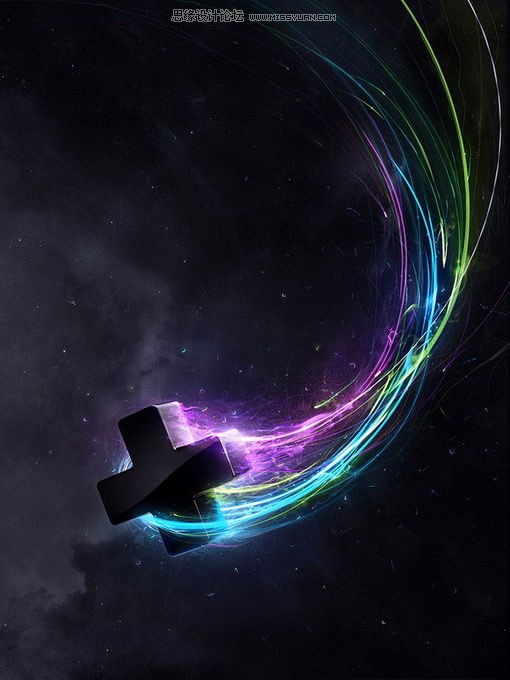 设计教程:光线效果之光的轨迹