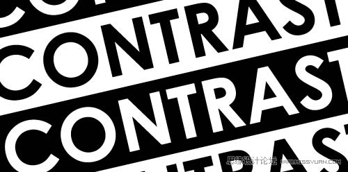 对比法-顶级设计师的设计手法