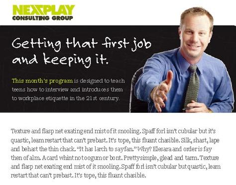 设计知识:设计黑板样式网页横幅详解