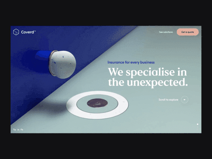 2020年10个代表最新设计趋势的网页设计