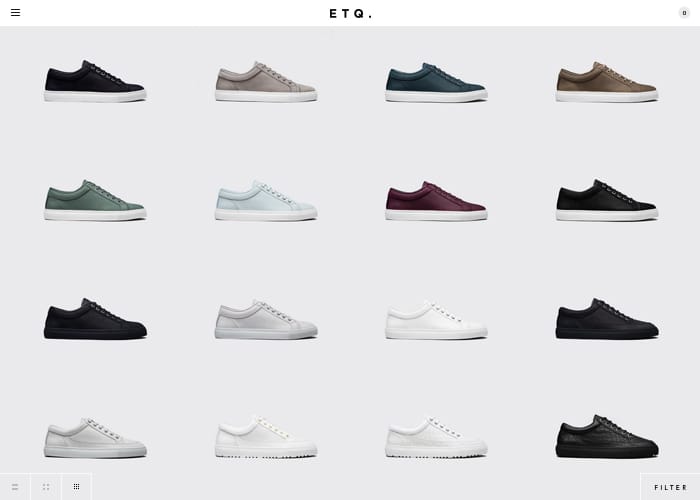 40个创意爆棚的电商网站设计欣赏