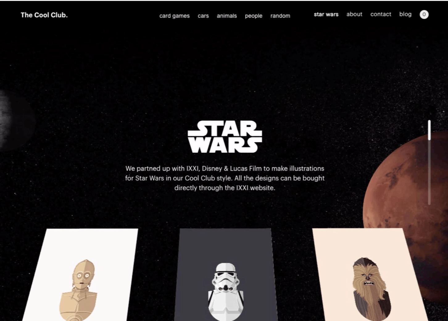 40个创意爆棚的电商网站设计欣赏