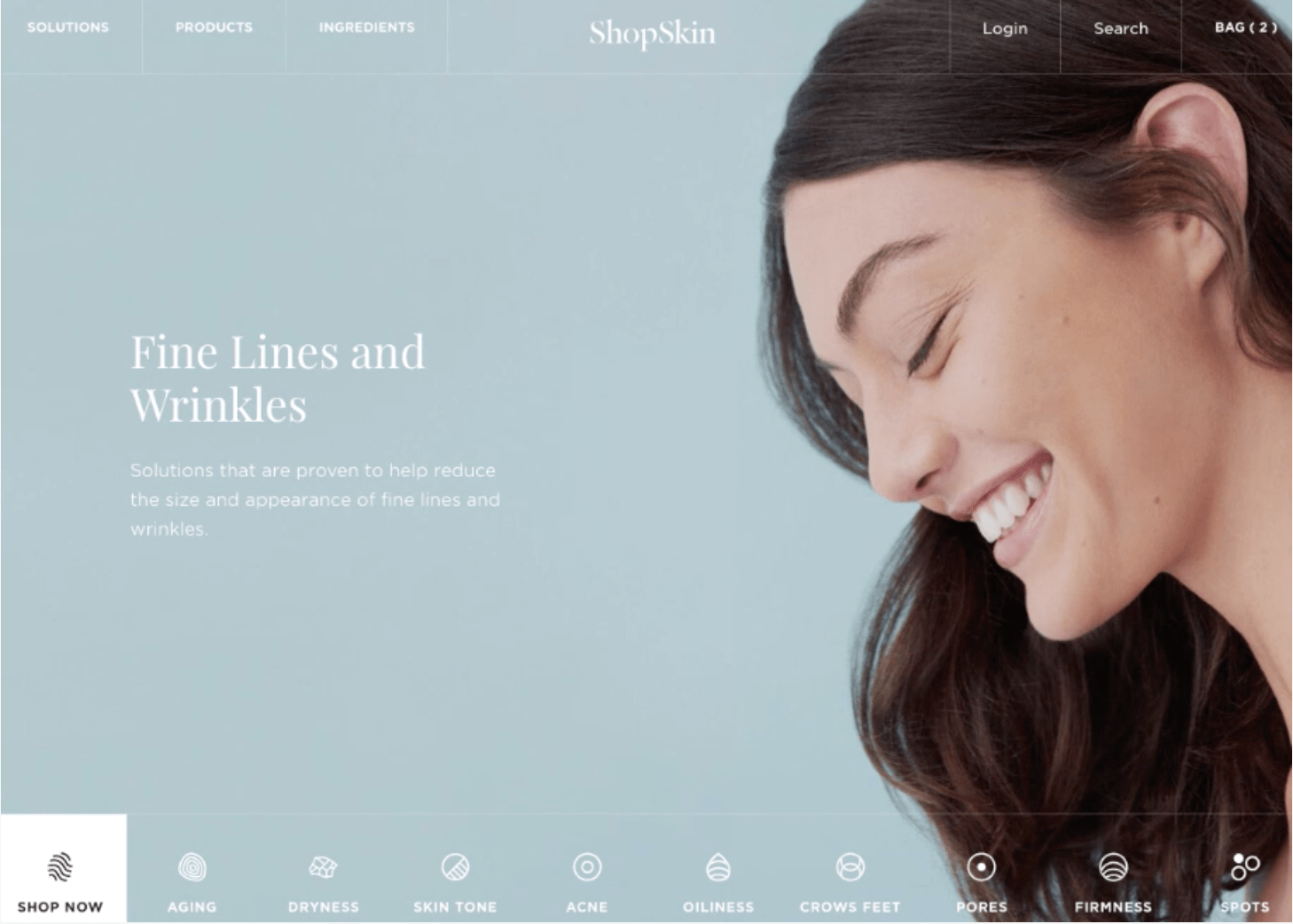 40个创意爆棚的电商网站设计欣赏