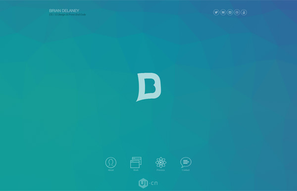 20个简洁风格的设计师网站设计欣赏