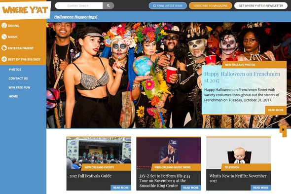 精选国外杂志风格网页设计欣赏