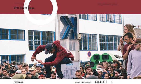 精选国外杂志风格网页设计欣赏