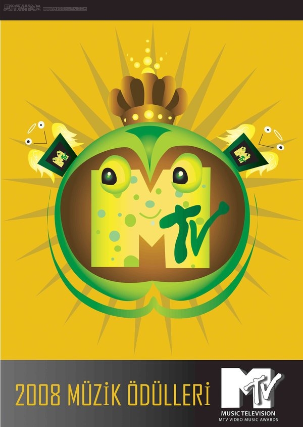 MTV音乐频道创意海报欣赏