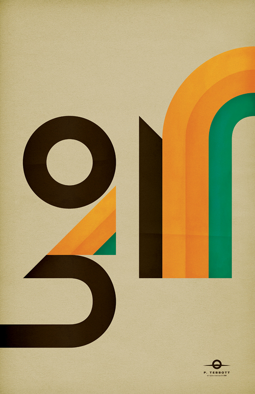 Paul Tebbott独特风格的海报设计欣赏