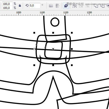 CorelDRAW绘制卡通风格的圣诞节插画