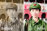 使用Photoshop给黑白老照片上色的方法教程