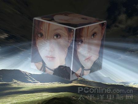 使用Photoshop 3D变换滤镜制作精美人物魔方