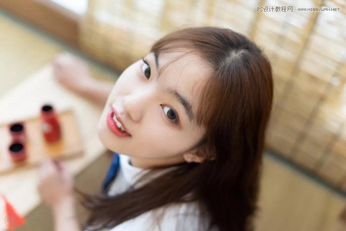 LR教程：给美女照片快速调出日系小清新效果