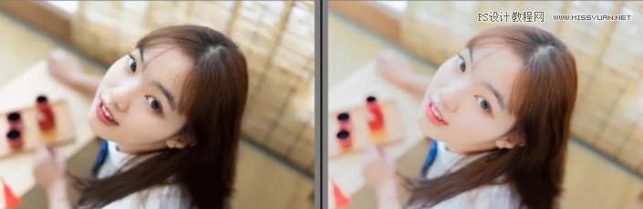 LR教程：给美女照片快速调出日系小清新效果