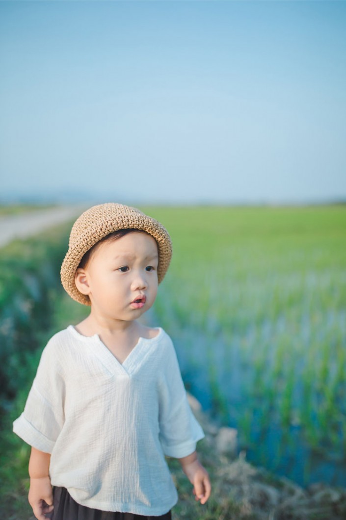 清新效果：用LR调出小清新主题的儿童照片