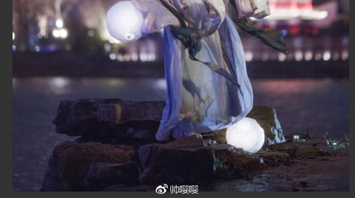 夜景调色:用LR给夜景人像进行修图