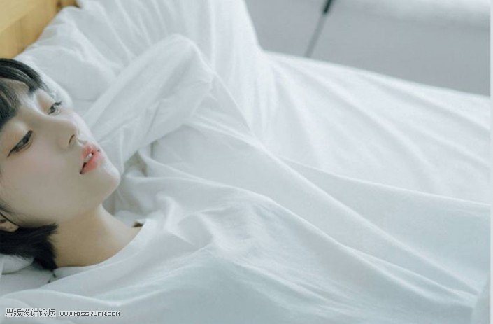 通透效果：用LR软件调出人像小清新效果