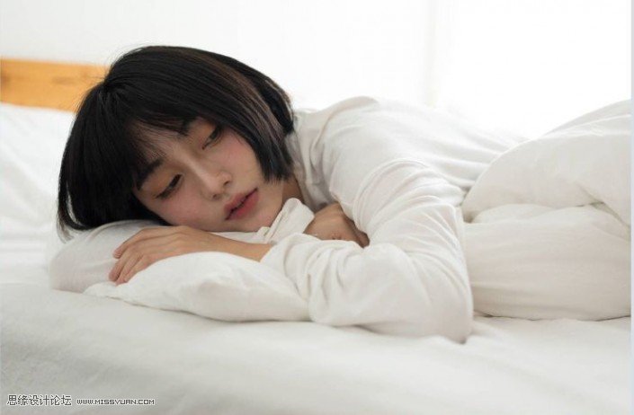 通透效果：用LR软件调出人像小清新效果