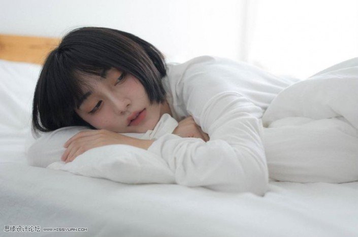 通透效果:用LR软件调出人像小清新效果