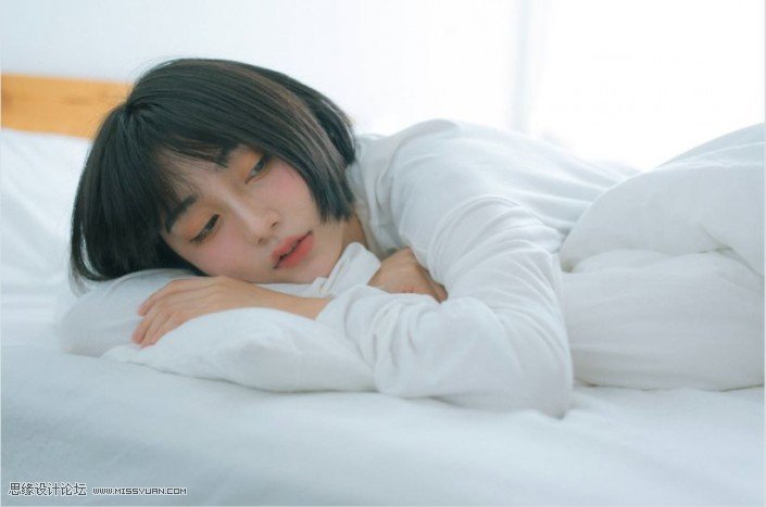 通透效果:用LR软件调出人像小清新效果