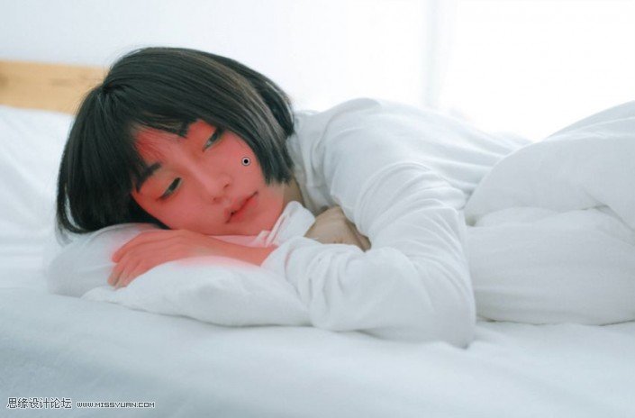 通透效果:用LR软件调出人像小清新效果