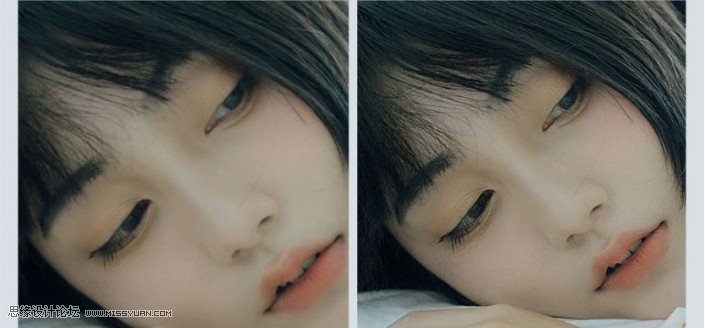 通透效果:用LR软件调出人像小清新效果