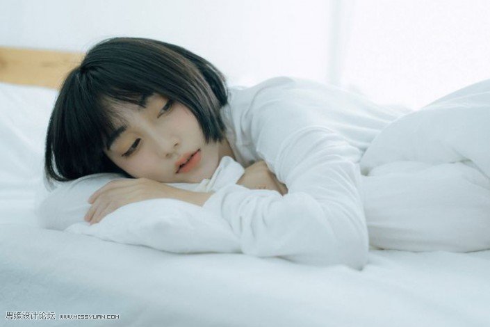 通透效果:用LR软件调出人像小清新效果