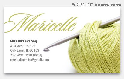 详细介绍名片设计中的内容表现
