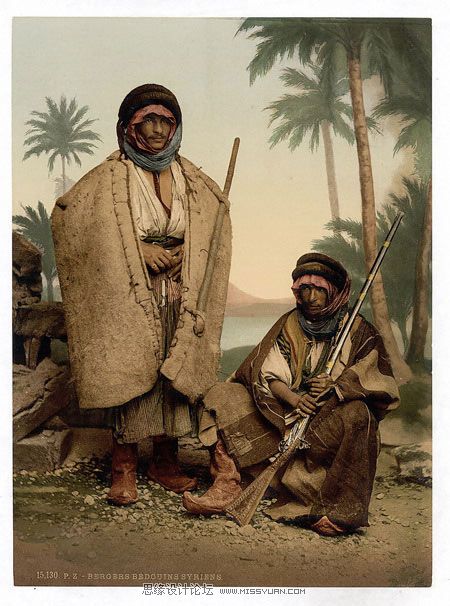 黑白相片变成逼真的彩色照片