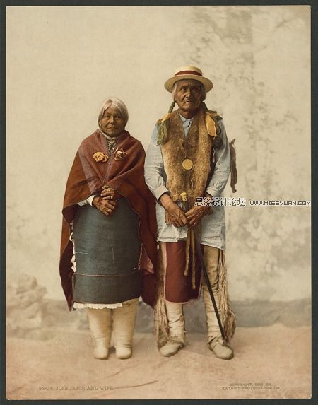 黑白相片变成逼真的彩色照片