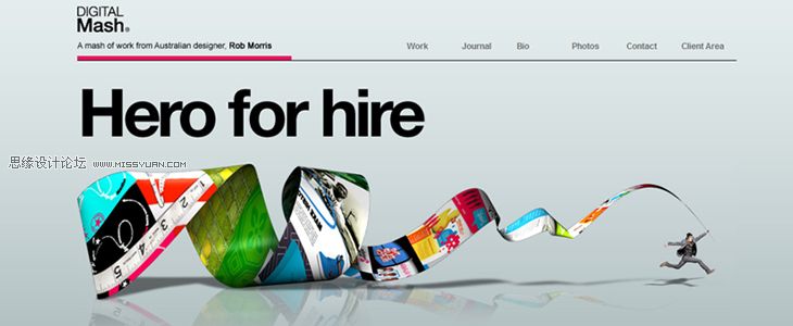 网站Banner的构成与设计形态分解