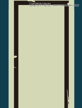 CorelDRAW绘制复古风格的古代书籍