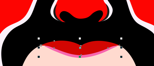 CorelDRAW X7绘制中国风京剧脸谱