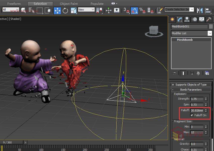3ds Max制作简单的爆炸场景效果