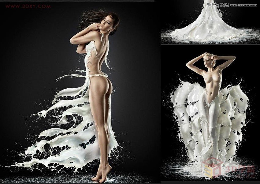 3DMAX如何制作趣味液体飞溅效果